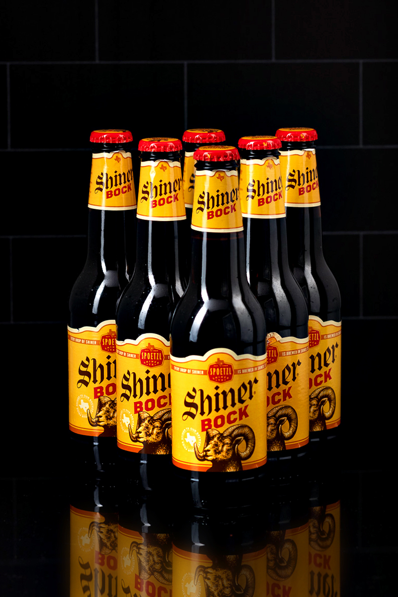 Shiner Bock bottles
